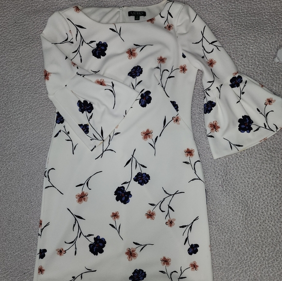 Ralph Lauren Stunning 😍 Boho Style Floral Bell Sleeve Dress - Picture 11 of 16